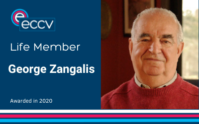 ECCV welcomes George Zangalis as a Life Member