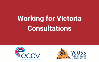 Working for Victoria Consultations