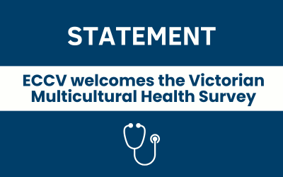 ECCV welcomes new Victorian Multicultural Health Survey
